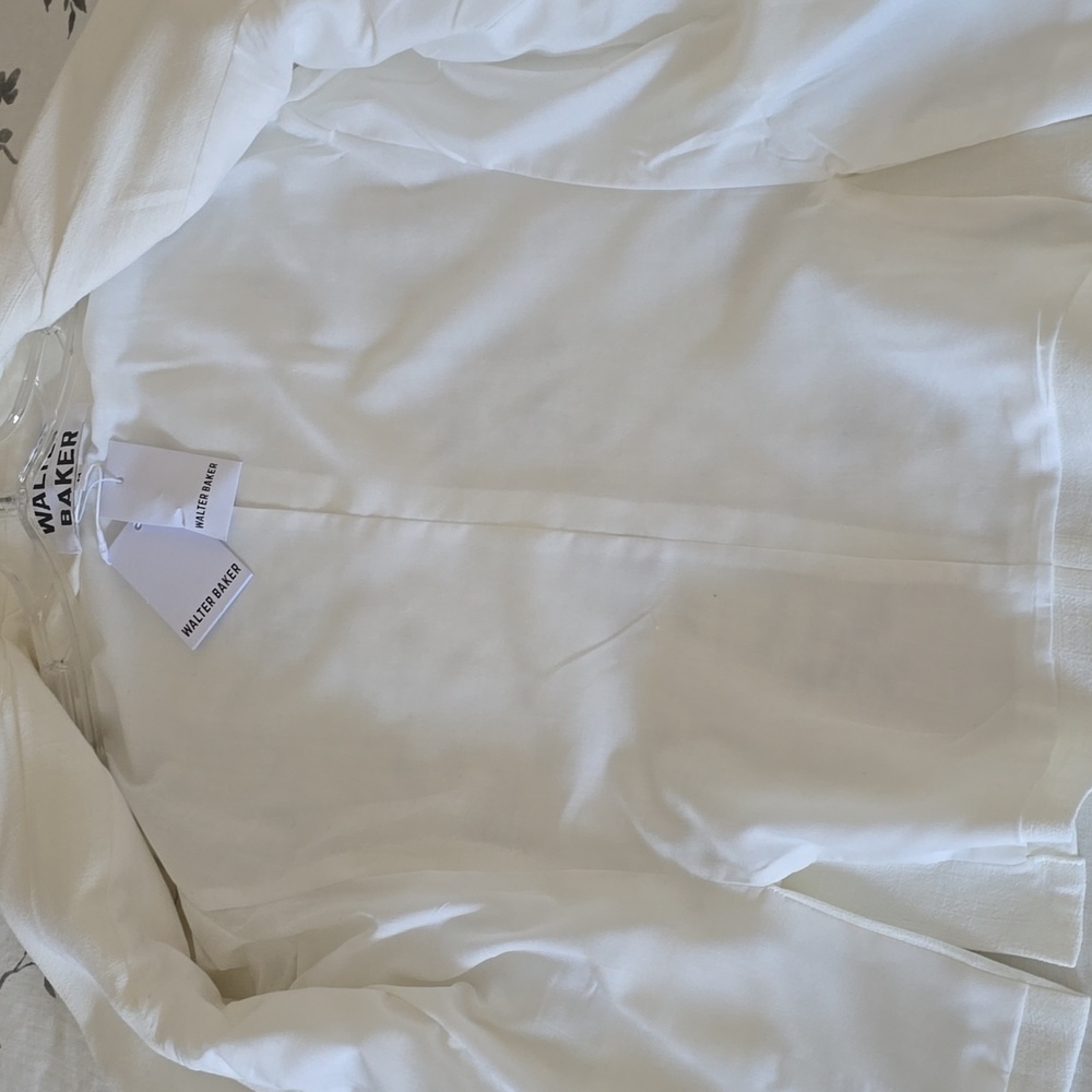 NWT WALTER BAKER Blazer Cream M - Picture 14 of 14